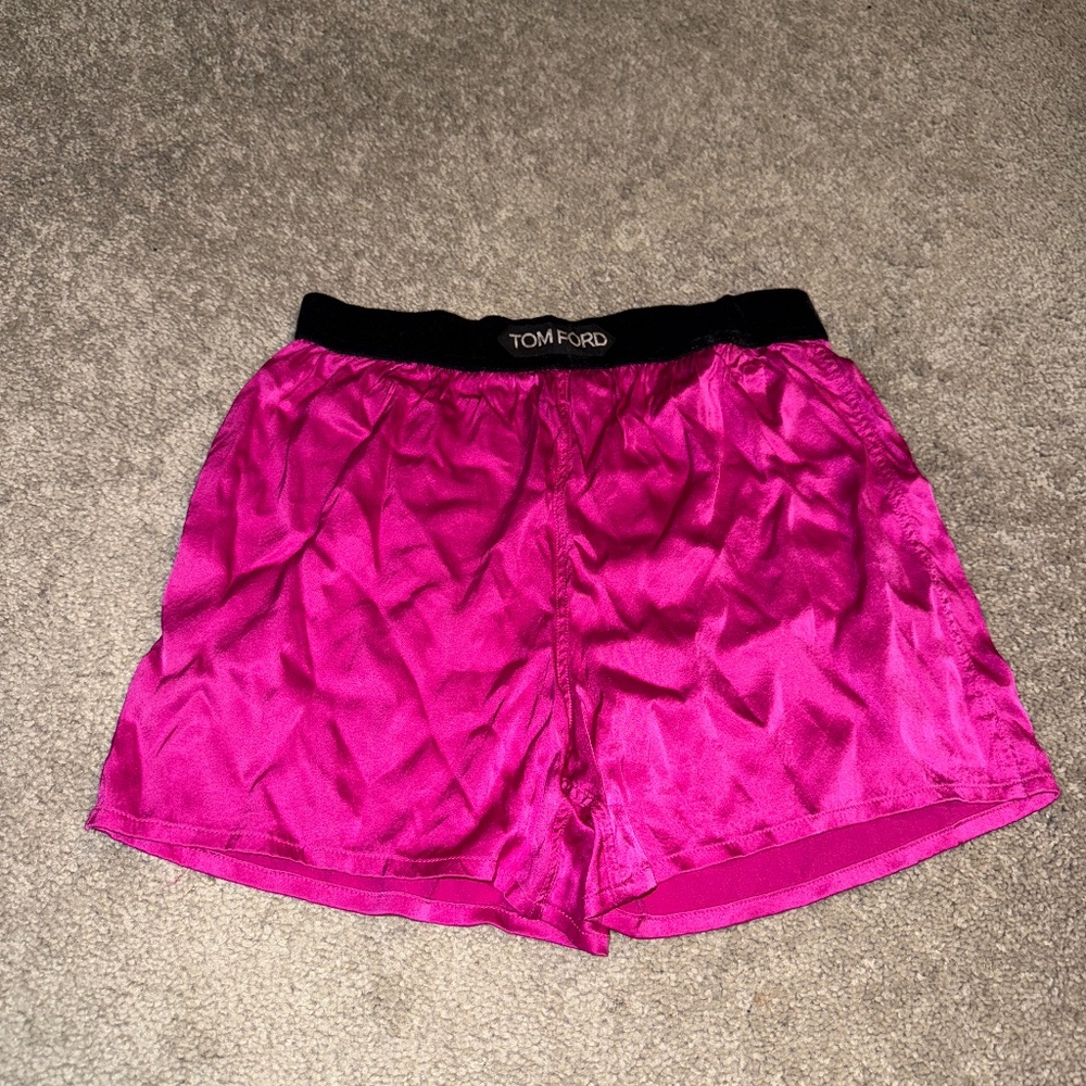 Tom Ford satin boxer shorts